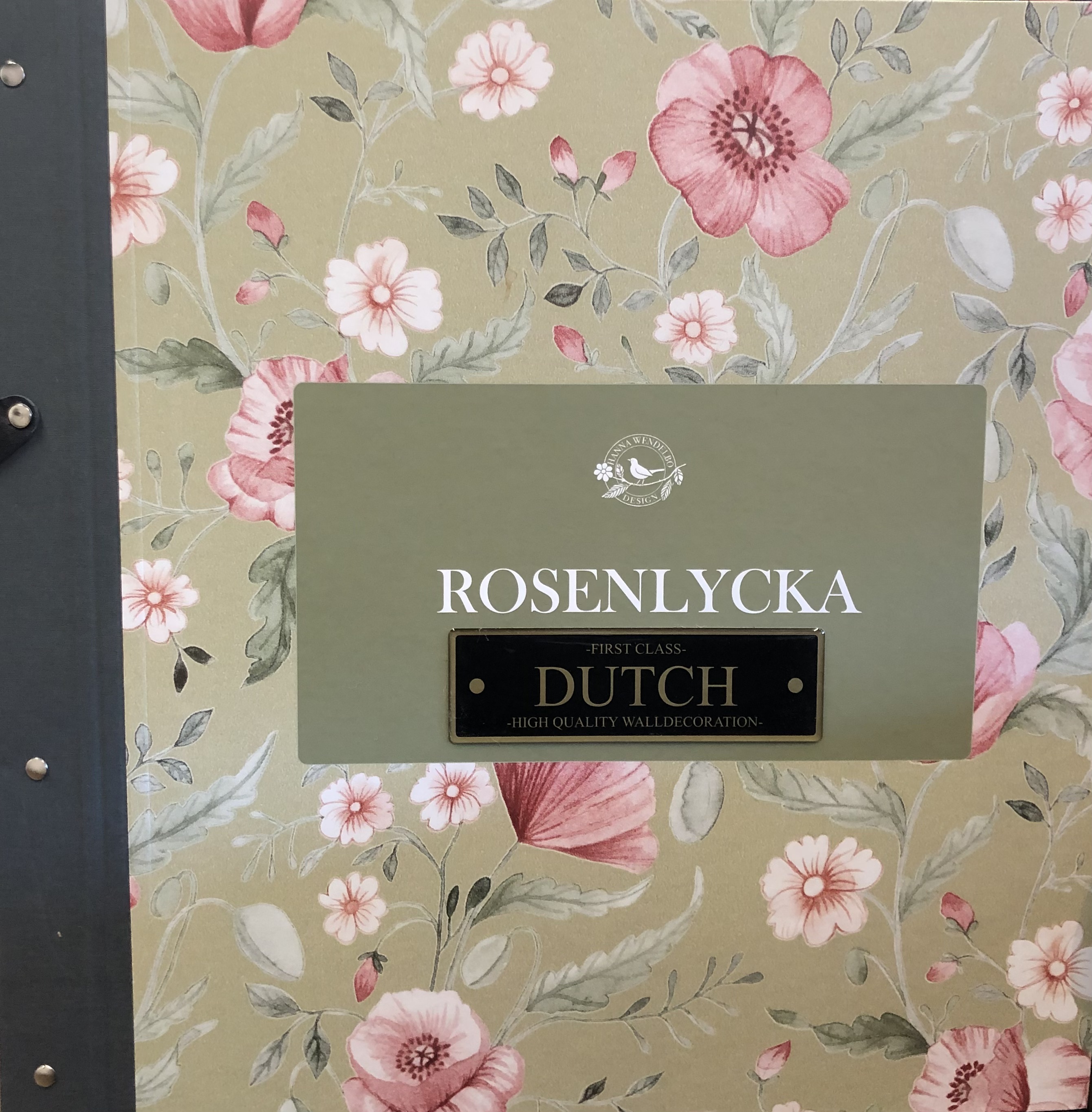 Behang - Rosenlycka - Dutch Wallcoverings First Class