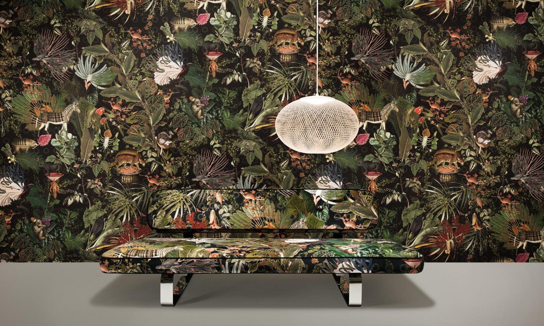 Behang - Moooi wallcovering - Extinct Animals