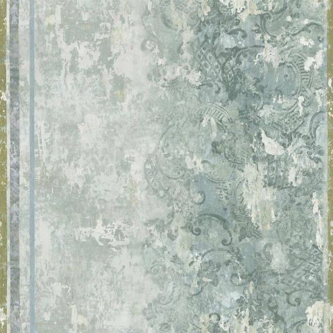 Designers Guild - Foscari Fresco - La Rotonde Scene 2 Olive PDG1096/01 Panel