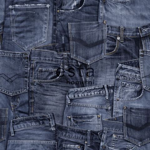 Denim & Co 137736 denim donker blauw