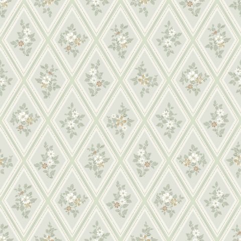 DUTCH WALLCOVERINGS FIRST CLASS - MIDBEC TRELLIS 16015