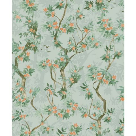 Dutch Wallcoverings First Class - Patagonia Folia Duck Egg 36223