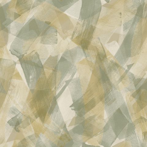 DUTCH WALLCOVERINGS FIRST CLASS ARABESQUE - ARTISTRY GREEN BEIGE 36322