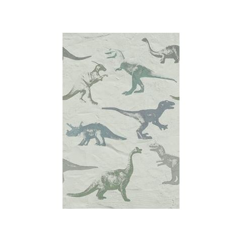 Eijffinger Wallpower Junior - Dino Fossils Grey