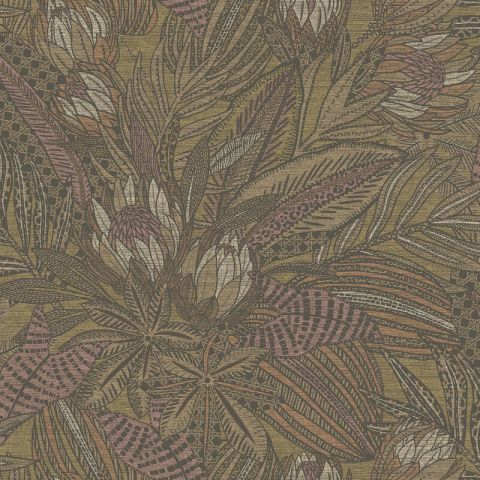 Dutch Wallcoverings Alchemy Susara Ochre 65820