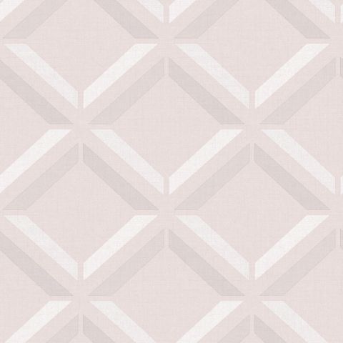 Dutch Wallcoverings First Class Kaleidoscope Lana Geo Pink 90591