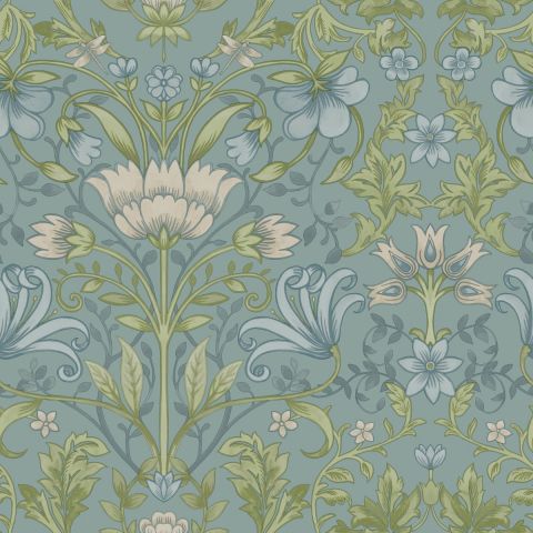 Dutch Wallcoverings First Class - Xanadu Emiliana Soft Bleu 91471