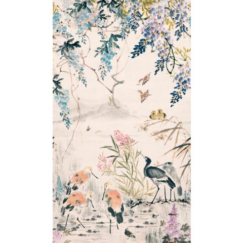 Dutch Wallcoverings One Roll One Motif - Japanese Garden A52301