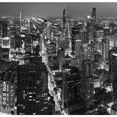 City Love Chicago Black & White