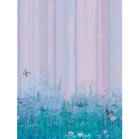 CUTE WALLS WILD FLOWER MEADOW - PURPLE LAVENDER 6023-2