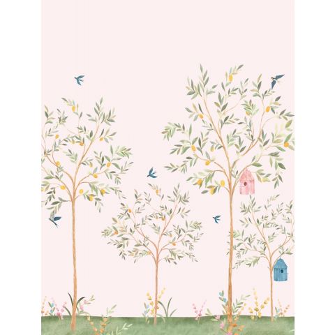 CUTE WALLS SKY GARDEN - PINK BLUSH CW6121-1