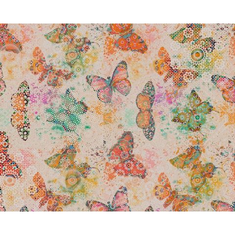 Walls by Patel Mosaic Butterflies 2