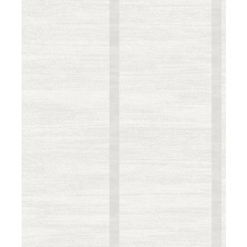 Dutch Wallcoverings First Class Ferrara Wave Raffia Stripe Smoke Grey FR01030