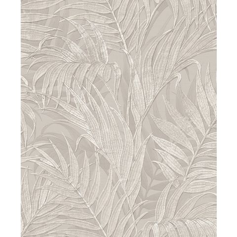 Dutch Wallcoverings - Grace Tropical Palm - Tropical palm leaf mink GR322103