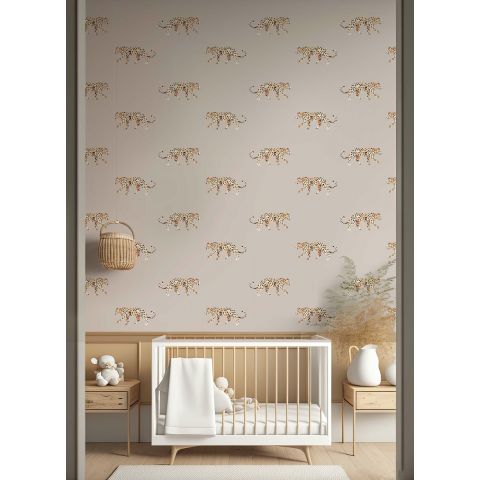 DUTCH WALLCOVERINGS - ANNET WEELINK VOL.1 LEOPARD NUDE