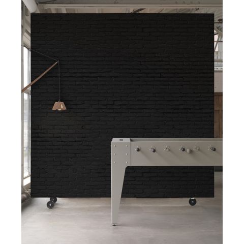 Black Brick Wallpaper by Piet Hein Eek PHM-33 