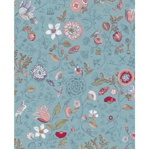 Pip Studio Wallpaper IV - Spring to Life Pale Blue - 375003