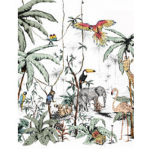 DUTCH WALLCOVERINGS - ANNET WEELINK VOL.1 JUNGLE TONAL"REPEATABLE"