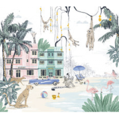 DUTCH WALLCOVERINGS - ANNET WEELINK VOL.1 MIAMI BEACH "REPEATABLE"