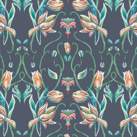 Catchii Art Nouveau French Tulip W100134