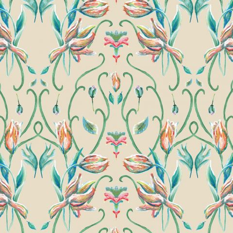 Catchii Art Nouveau French Tulip W100136